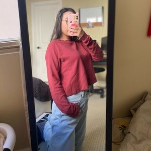 Brandy Melville red pullover